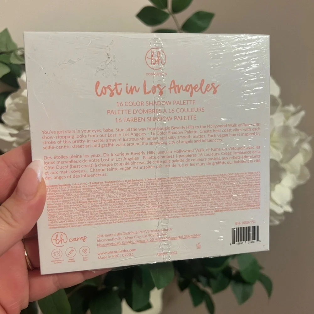 BH COSMETICS • TRAVEL SERIES • LOST IN LOS ANGELES EYESHADOW PALETTE